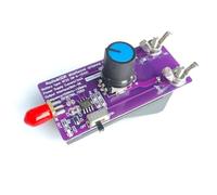 ZAMETTER Módulo receptor de antena de bucle magnético 100KHz-30MHz Placa receptora de onda corta Módulo de antena de radio de ganancia ajustable DC 6V-15V Placa de radio de onda corta con indicador