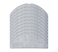 ZAMETTER Paño de fregona para aspiradoras robot, almohadillas de limpieza reutilizables, piezas de repuesto de fregona de microfibra, paños de fregona lavables para aspiradora robot Q7 M5+ TF+ Q7T+