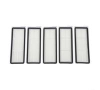 ZAMETTER Paquete de 5 filtros de repuesto para robot Roborock QV 35A QV 35S S5V 10 10R S8 MaxV Ultra Robot Partes para capturar polvo fino pelo de mascotas y mantener el aire fresco