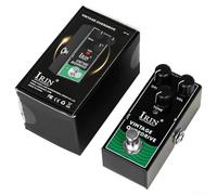 ZAMETTER Pedal de efectos de guitarra Chorus Circuito analógico transparente Pedal de guitarra de coro múltiple, pedal de efectos de guitarra de metal de bolsillo (RF01)