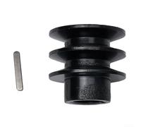 ZAMETTER Polea De Ranura Correa De Polea Acanalada Polea Doble En Forma De V Adecuada Para Motor Polea Doble En V Polea Ranurada Con Orificio