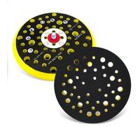 Zamety - Disco abrasivo (150 mm, 6 pulgadas, bandeja lijadora aplicable a amoladora angular, universal disco lijado, 150 mm, kit de pulido, aplicable a lijadora excéntrica