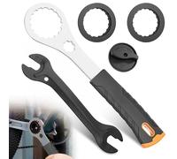 Zamety Herramienta de bloqueo central, llave de pedalier para bicicleta con llave central, compatible con Shimano Hollowtech II/BB9000, BBR60, M8000, RaceFace, Cinch,BBR60 para bicicleta drewd