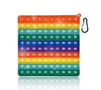 Zamety Pop It, Pop It Spiel, Juguete para Autismo y Desarrollo de Inteligencia, Educación Digital, Reducción del Estrés y Ansiedad en Niños Escolares