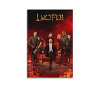 Zamm Lucifer - Póster decorativo en lienzo para pared, pintura para dormitorio, 30 x 45 cm, estilo sin marco