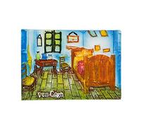 zamonji Vincent Van Gogh, Holanda/Países Bajos Recuerdo Turísticos Mundial 3D Resina Imán de Nevera Fridge Magnet Viaje Souvenir (El Dormitorio En Arlés)