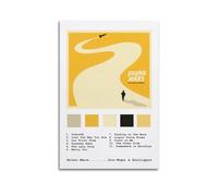 Zamou Bruno Mars - Póster decorativo en lienzo para pared, para sala de estar, dormitorio, 30 x 45 cm, estilo sin marco