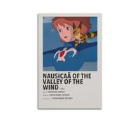 Zamou Nausicaa of The Valley of The Wind - Póster decorativo en lienzo para pared, para sala de estar, dormitorio, 40 x 60 cm, estilo sin marco