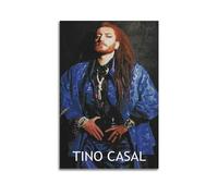 Zamou Tino Casal - Póster decorativo en lienzo para pared, para sala de estar, dormitorio, 30 x 45 cm, estilo sin marco