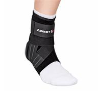 Zamst A1 Tobillera Deportiva - Soporte de Tobillo Deportivo Transpirable para Hombres y Mujeres con Correas Ajustables de Tres Vías para Esguince de Tobillo Lateral Moderado - Derecha, L