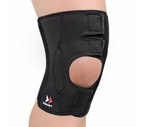 Zamst EK-3 Rodillera Deportiva - Rodillera de Compresión Ligera y Transpirable para Hombres y Mujeres con Soportes de Resina para Brindar Soporte General a las Rodillas y Aliviar el Dolor - XL