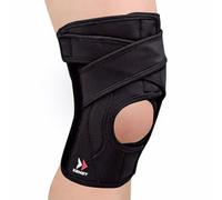Zamst EK-5 - Rodillera Deportiva de Compresión Ajustable - Talla S | Estabilización Lateral que Protege Articulaciones, Apoyo Activo para Hombres y Mujeres, Alivia el Dolor Diariamente