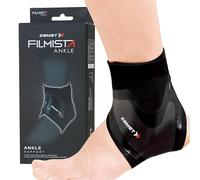 Zamst Filmista Ankle - Tobillera Ultrafina para Deporte, Soporte Estabilizador para el Tobillo para Hombres y Mujeres - Izquierda, L