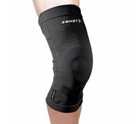 Zamst ZK-Motion Rodillera Sport de Compresión y Tejido Híbrido - Talla XL | Para Hombres y Mujeres con Refuerzos Flexibles de Resina que Protegen la Rodilla de Esguinces de Ligamentos LCA, LCM y LCL