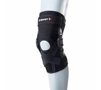 Zamst ZK-X Rodillera Deportiva - Rodillera de Compresión Extrafuerte para Hombres y Mujeres con Bisagras de Metal, para Esguinces de Ligamentos Moderados a Severos de LCA, LCM y LCL - S