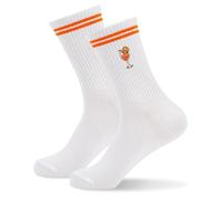 ZAMXHUG 1 pare Calcetines Aperol Spritz bordados, calcetines de tenis con motivos para mujer y hombre, calcetines deportivos transpirables, calcetines de tenis, regalo de cumpleaños