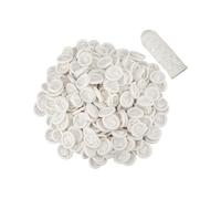 ZAMXHUG dediles para Dedos Manos - 150pcs Cubiertas De Látex,Dedales de látex protegen de la estática,Protegetor Dedo látex,Manga Dedo desechable,para Aplicación Tópica, Arte del Clavo,Universal