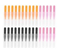 ZAMXHUG Micro Cepillos de Cejas y Pestañas - 30 pcs Herramienta Multifuncional de Maquillaje para Levantar,Limpiar y Extender Las Cejas y Las Pestañas, Ideal para Aplicar Mascara y Extensiones