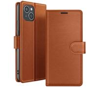 Zanaé, Funda tipo cartera para Apple iPhone 15 Plus con soporte y lengüeta