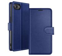 Zanaé Funda tipo cartera para iPhone 16e con soporte y lengüeta magnética