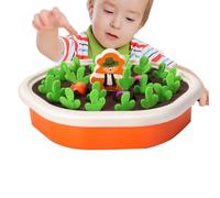 Zanahoria tracción del Juguete Memoria Memoria Clasificación de rábano Plantaje PRECISIÓN Aprendizaje Fine Fine Motor Habilidades montessors Reconocimiento Conjunto de Control de