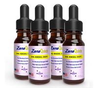 ZanaQuick Gotas para Uñas de los Pies, Paquete de 4 Unidades, Remedio Potente para Uñas