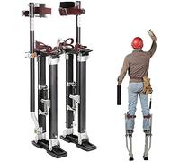 Zancos de trabajo para pintores, constructores de techos, zancos de aluminio ajustables de 46 a 102 cm / 18 a 40 pulgadas, zancos de aluminio profesional, zancos de artesano Zancos de yeso para yeso