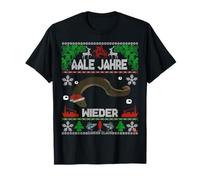 Zander Claus AALE años de Nuevo Christmas Ugly Sweater Camiseta
