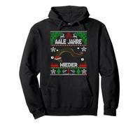 Zander Claus AALE años de Nuevo Christmas Ugly Sweater Sudadera con Capucha