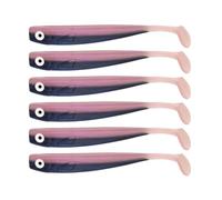 Zanderbait 9 cm Pinki, señuelos de Pesca, señuelos Artificiales, lucioperca, cebos Blandos, Peces de Goma, Cebo de Goma, Contenido del envío: 6 Unidades.
