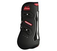 Zandonà E2130 Superior Air tendón Polainas de protección del Caballo, Color Negro, tamaño M