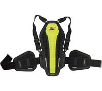 Zandona Hybrid Back Pro RS X6 Protector de espalda, negro/amarillo, Talla única