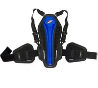 Zandona Hybrid Back Pro RS X6 Protector de espalda, negro/azul, Talla única