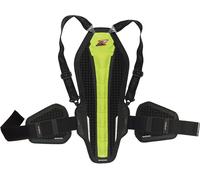 Zandona Hybrid Back Pro RS X8 Protector de espalda, negro/amarillo, Talla única