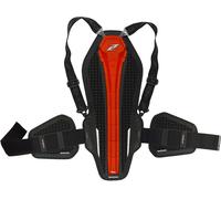 Zandona Hybrid Back Pro RS X8 Protector de espalda, negro-rojo para Hombres