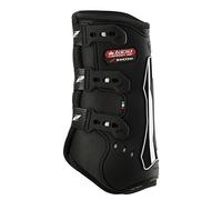 Zandonà King Carbon Air Polainas de Protección del Caballo, Negro, M