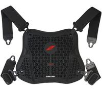 Zandona NetCube Armor Chest Protector de pecho para damas, negro, Talla L/XL