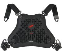 Zandona Netcube Armour Protector de pecho juvenil, negro, Talla única
