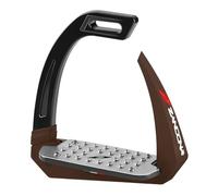 Zandonà Omnia Safety Stirrup - Estribos de seguridad, color negro y marrón
