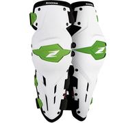 Zandona X-Treme Protectores de rodilla, blanco/verde, Talla única