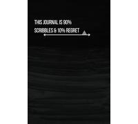 Zane Essentials Lined Journal Notebook. Humor Meets Sleek Minimalism. Matte Cover, Paperback, 120 pages, 6"x 9", for Work, Journaling, Diary, or Writing