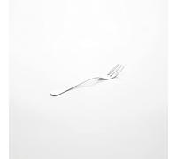 Zanetti Juego de 12 tenedores de postre de acero inoxidable 18/C, modelo Boston, acero pulido y resistente, paquete de 12 piezas, fabricado en Italia