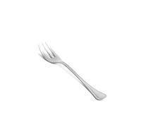 zanetti Juego de 12 Tenedores de Postre de Acero Inoxidable 18/C, Modelo Leonardo, Plateado, Estándar