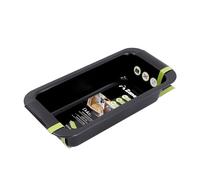 Zanetti, Molde Plum Cake, molde Plum Cake de Carbon Steel 28 x 13 x 6 cm, revestimiento antiadherente, color negro, grosor 0,4 mm