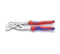 Knipex Tenaza llave alicate y llave en una sola herramienta cromado, recubiertos de plástico 250 mm 86 03 250
