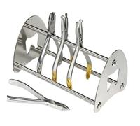 Zangenständer -. 18,5 X 10,5 Cm Werkzeug Organizer | Instrumenten Halter - Edelstahl - Robuster Kieferorthopädischer Zangenhalter Für Labor Praxis Und Büro, Ideal Zur Sicheren Aufbewahrung, Ord