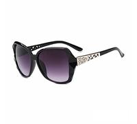 ZANHOG Gafas de Sol Gafas De Sol cuadradas a la Moda for Mujer, Marca De Lujo, Gafas De Sol moradas Grandes, Gafas De Sol for Mujer, Gafas De Sol Femeninas for Mujer (A) (Color, Size : 01 Blac