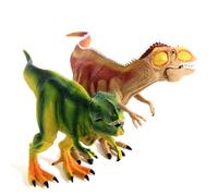ZANIMO & CO - Dinosaurio con mandíbula articulada - 033250 - Modelo Aleatorio - Plástico - Coleccionable - Juguete para niños - Realista - Miniatura - Surtido de Animales - A Partir de 3 años