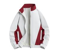 Zanisouta Chaqueta de invierno para hombre, de manga larga, de corte regular, para correr, para invierno, informal, clásica, ligera, para motocicleta, para senderismo, para otoño e invierno, R Khaki