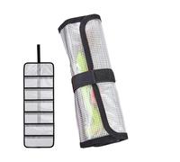 Zankie Fundas para Señuelos De,Coberturas Protectoras Enrollables De PVC para Carnada De Caña - Protectora con Diseño Multibolsillos para Hombres Mujeres Deportistas Y Ciclistas